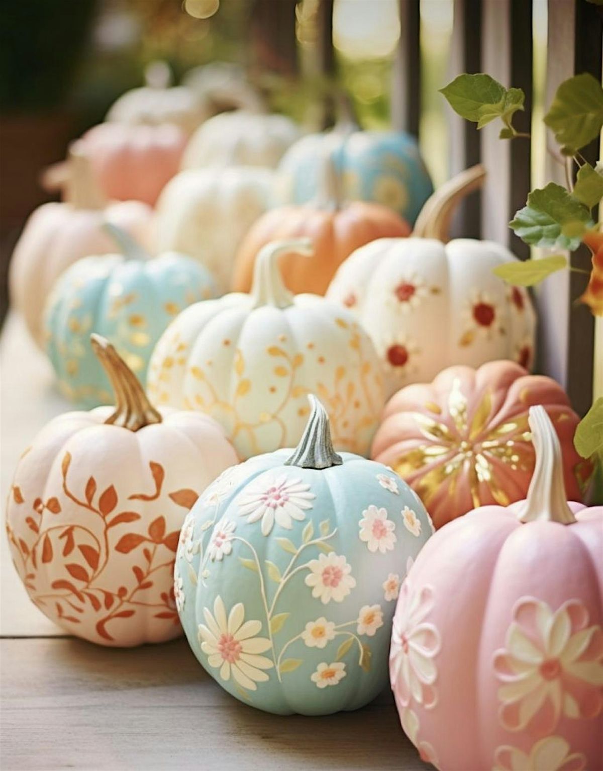 Ceramic Pumpkin Painting & Cheeseboards