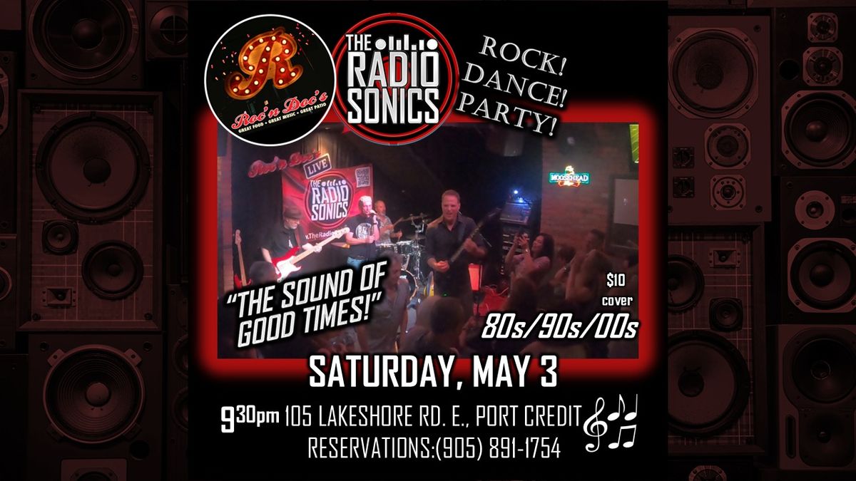 Port Credit: Roc'n Docs & The RadioSonics (Rock! Dance! Party!)