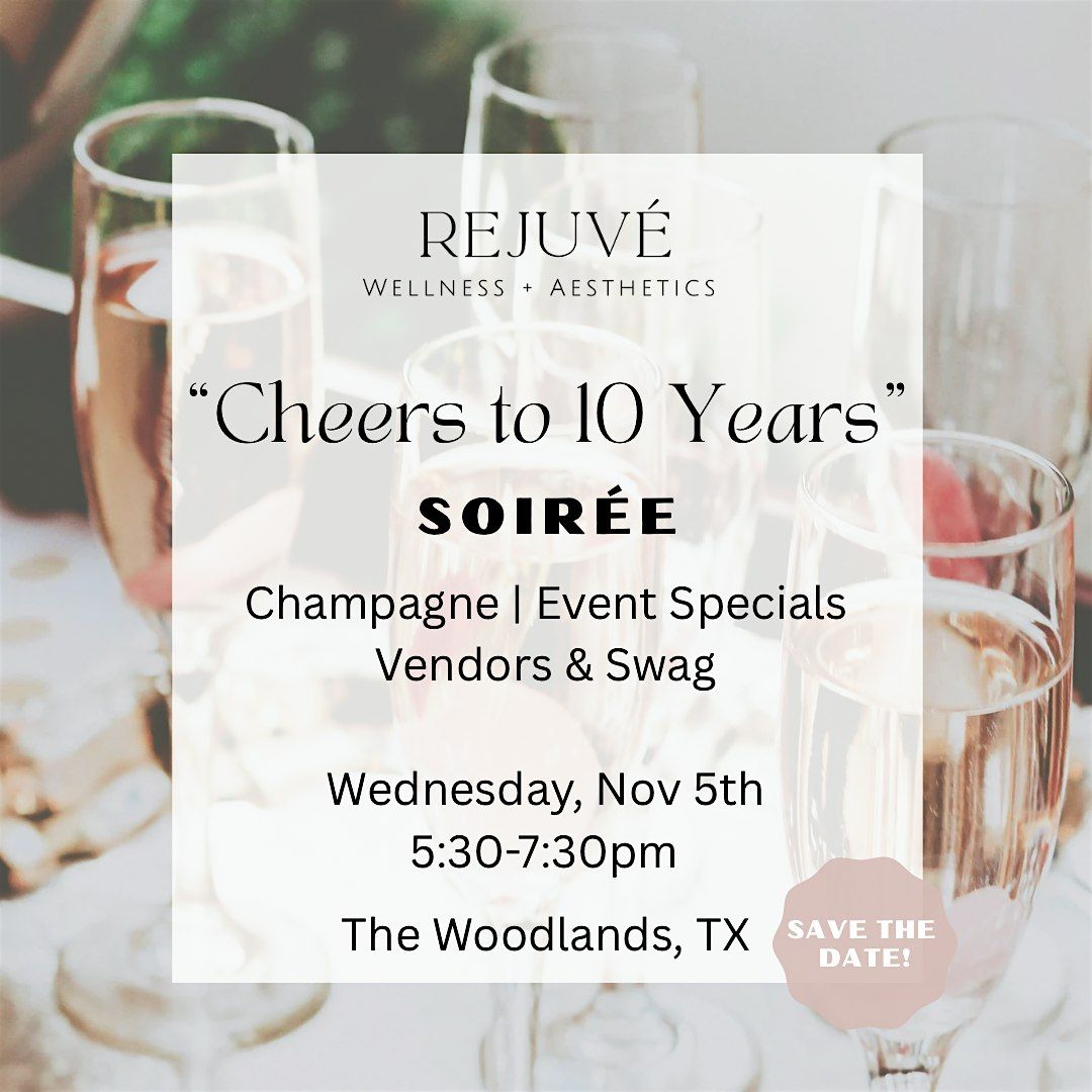 Rejuve Wellness & Aesthetics Cheers to 10 Years