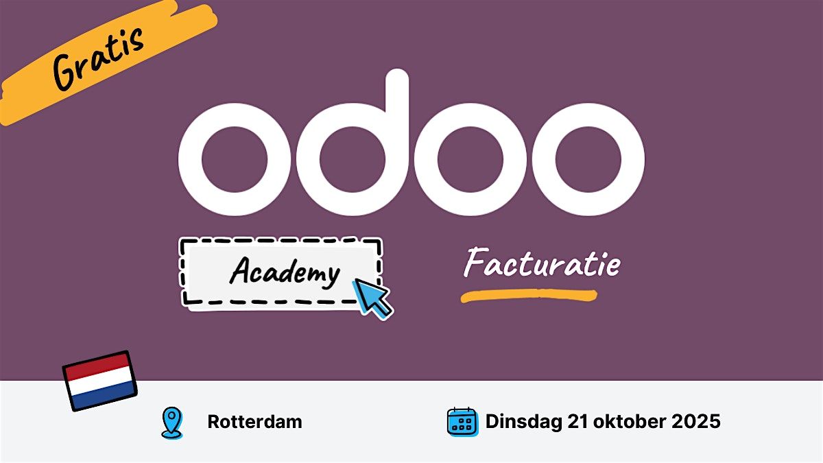 Odoo Academy Facturatie - Rotterdam