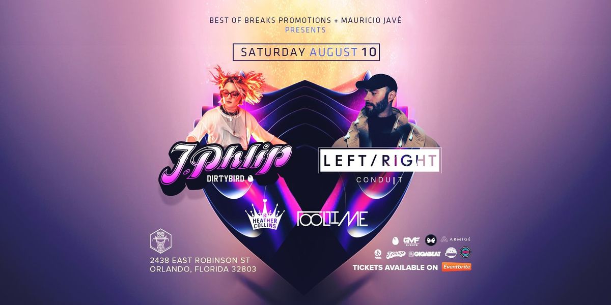 Summer Breaks 2 Feat. J Phlip of Dirtybird, Left\/Right and more at Iron Cow