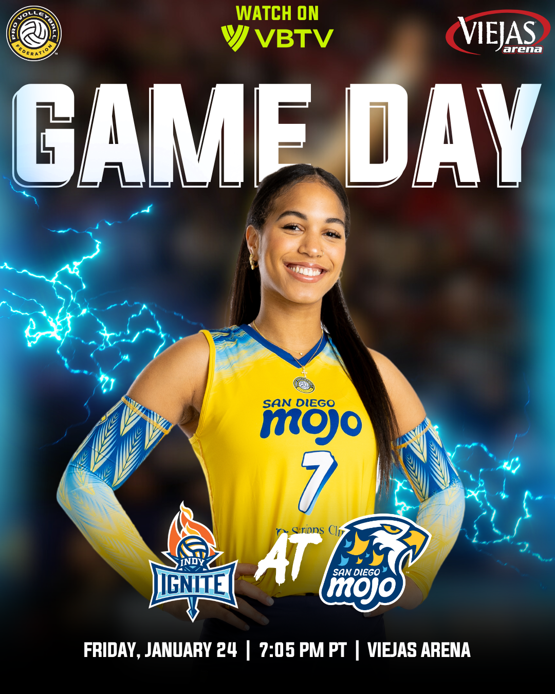 Indy Ignite at San Diego Mojo at Viejas Arena