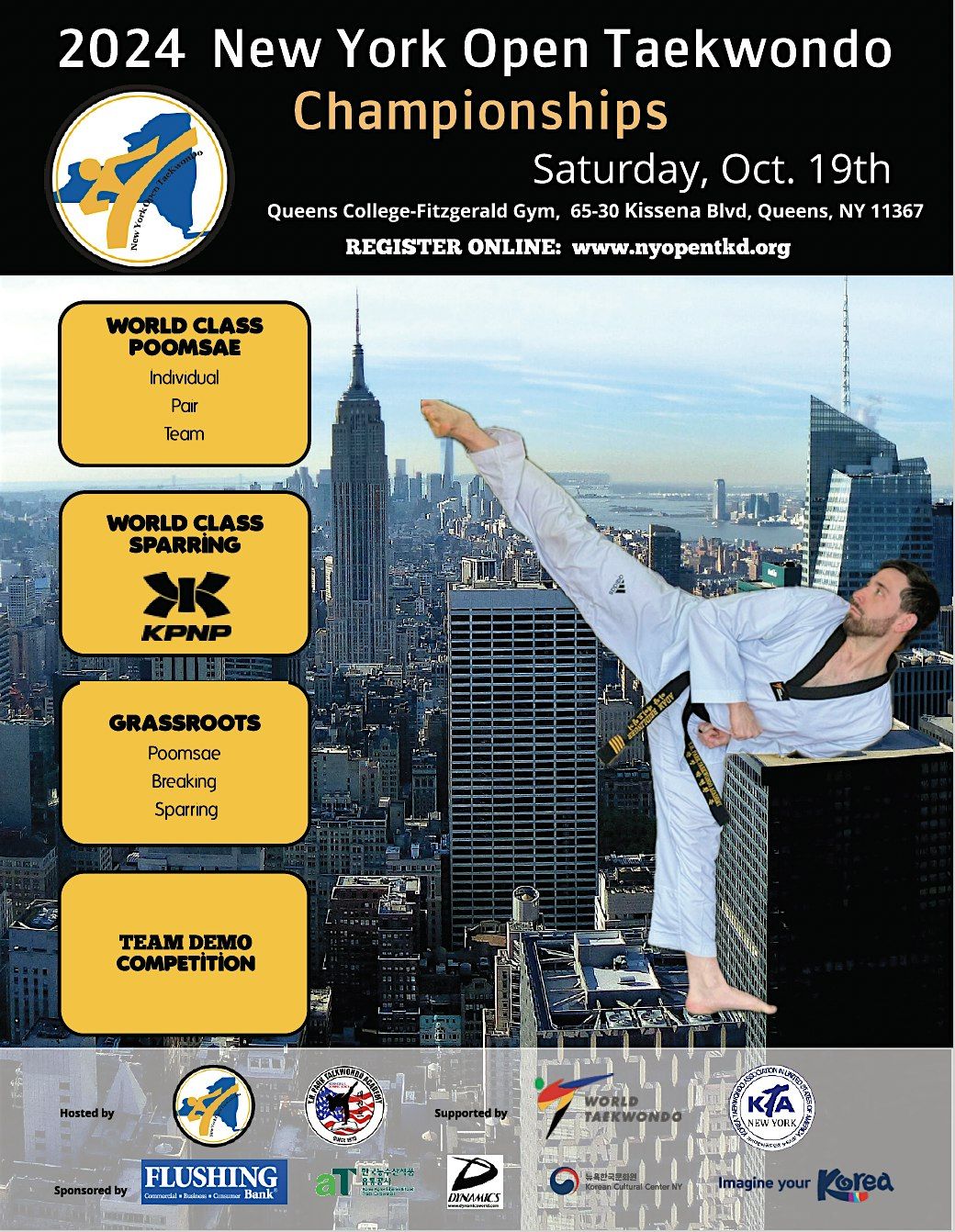 2025 New York Open TaeKwonDo Championships\/Korean Cultural Festival