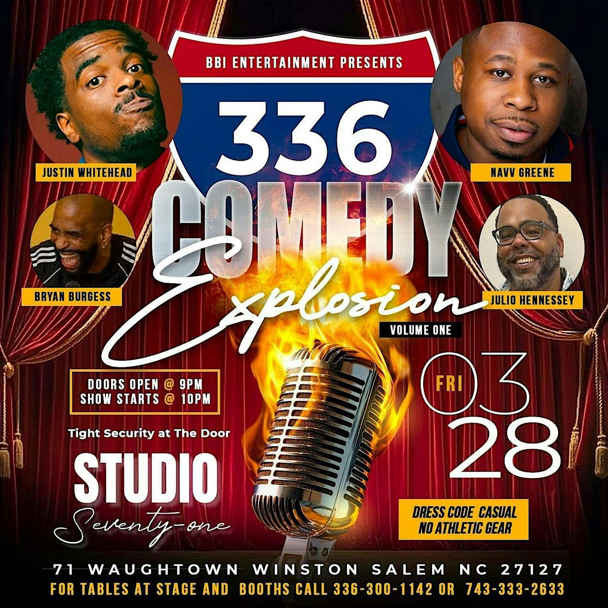 336 Comedy Explosion Volume One