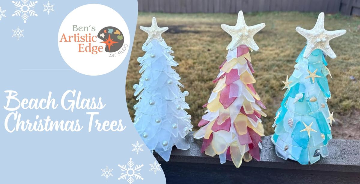 Beach Glass Christmas Tree - Escanaba