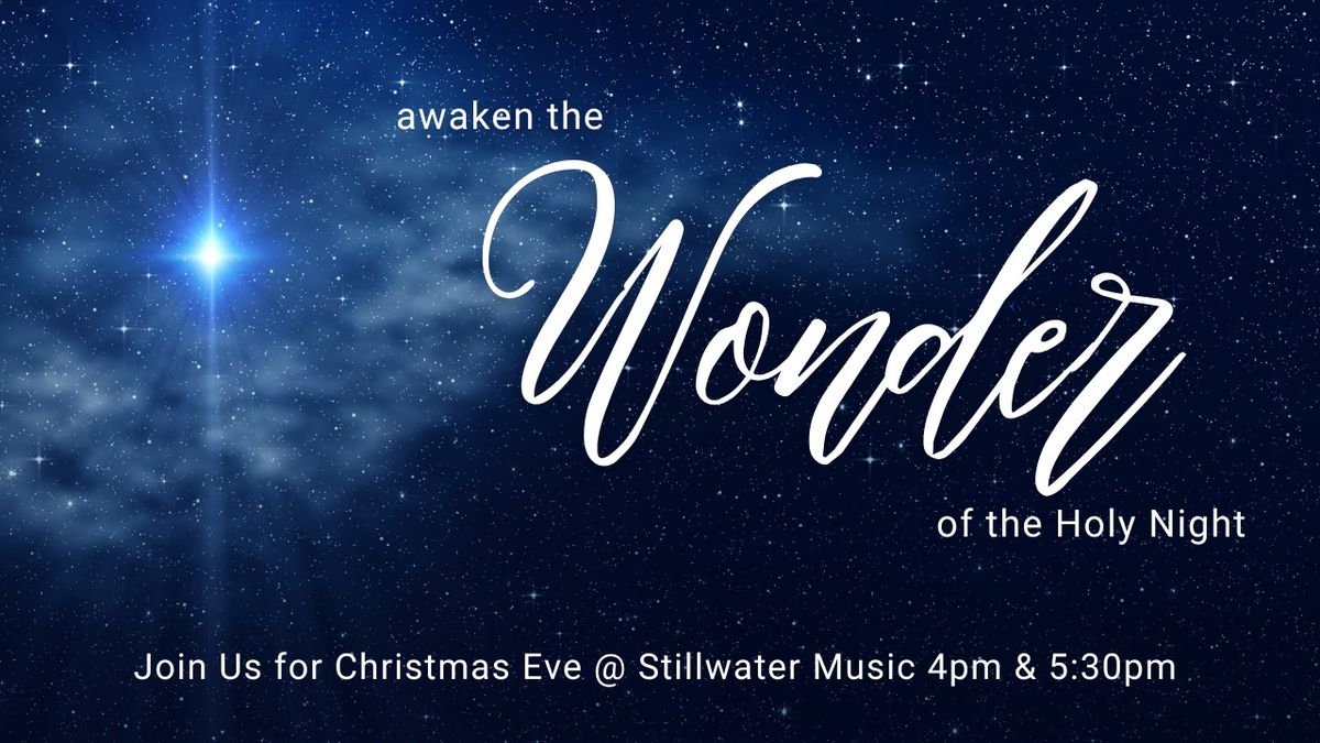 Christmas Eve Services at 4pm and 5:30pm