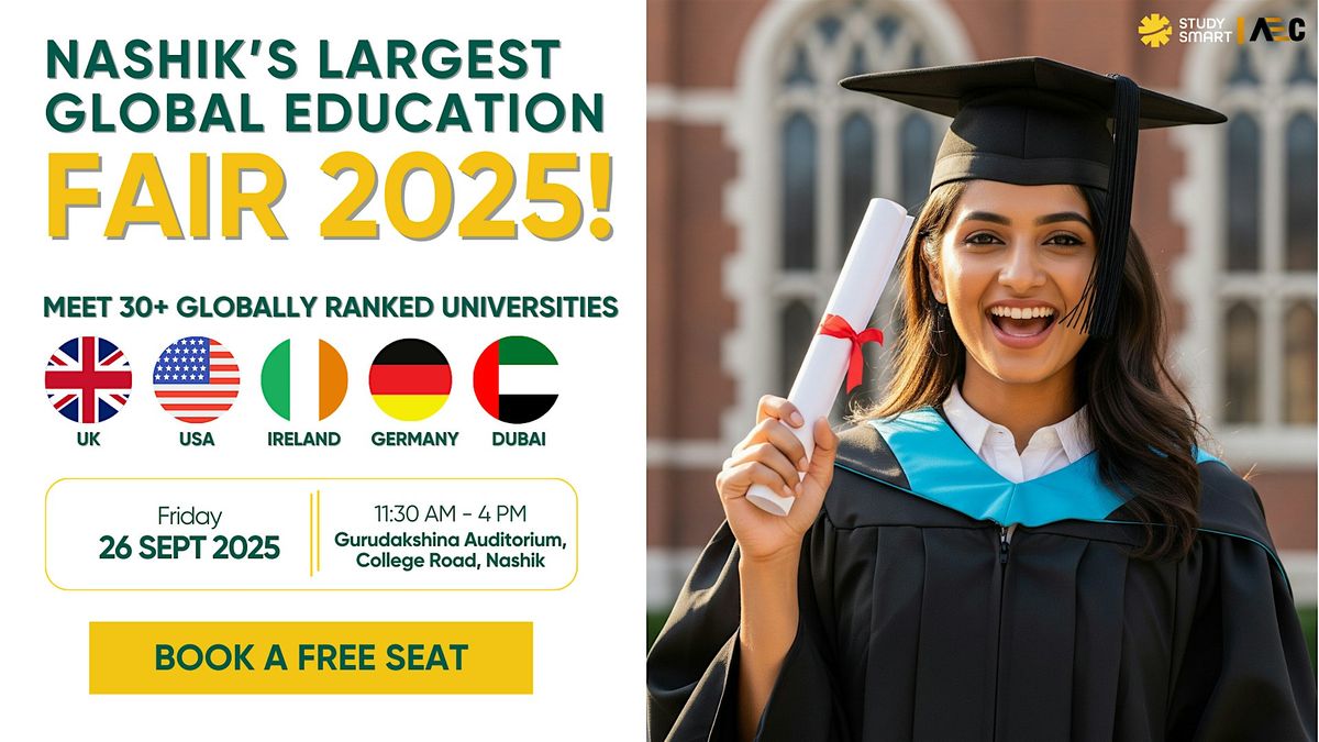 Join the Largest Global Education Fair 2025 in Nashik!