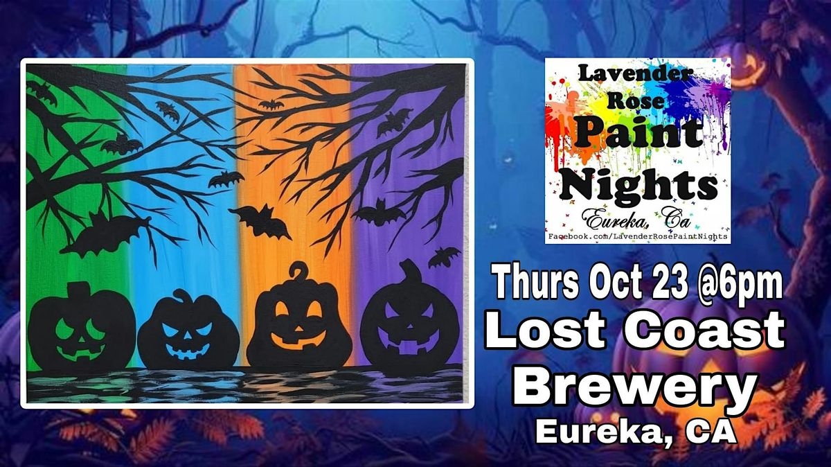 Jack-o-Lantern Paint Night at Lost Coast Brewery & Cafe