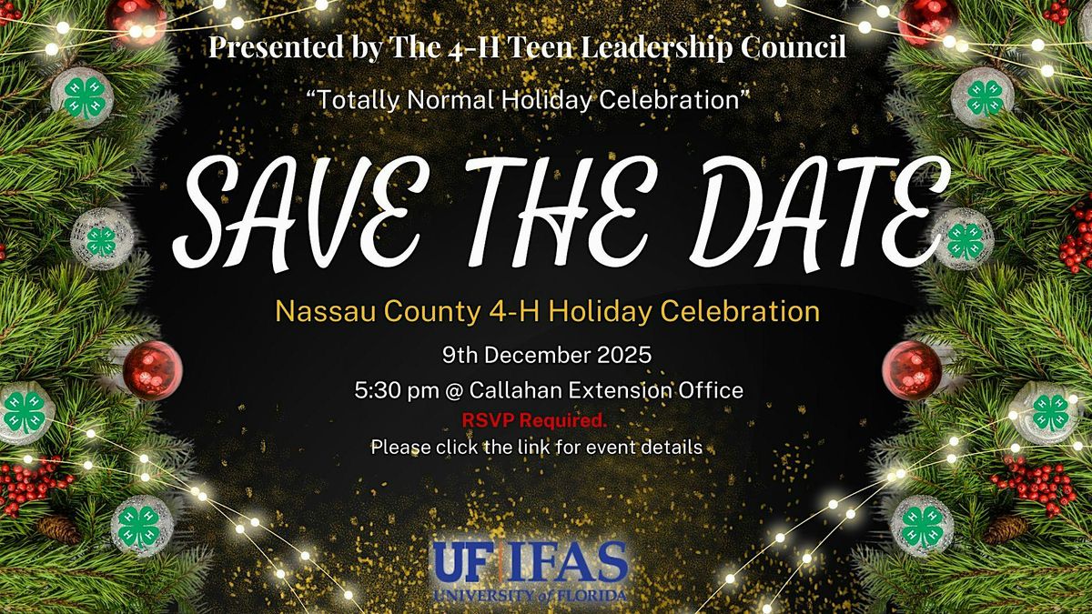 Nassau County 4-H Holiday Celebration.
