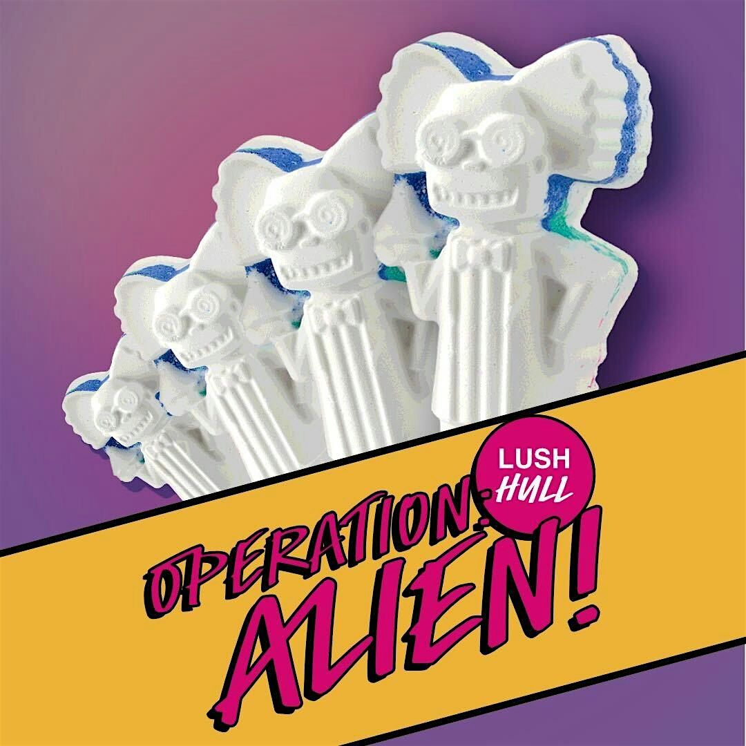 LUSH Hull Halloween - Operation Alien