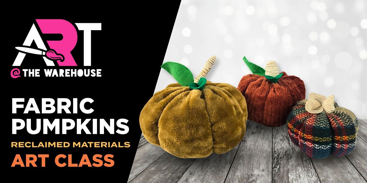 Fabric Pumpkins for Fall Inspired Holiday D\u00e9cor
