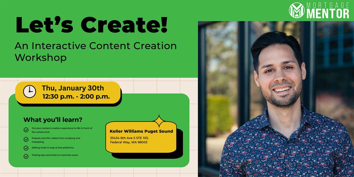 Let's Create! An Interactive Content Creation Workshop