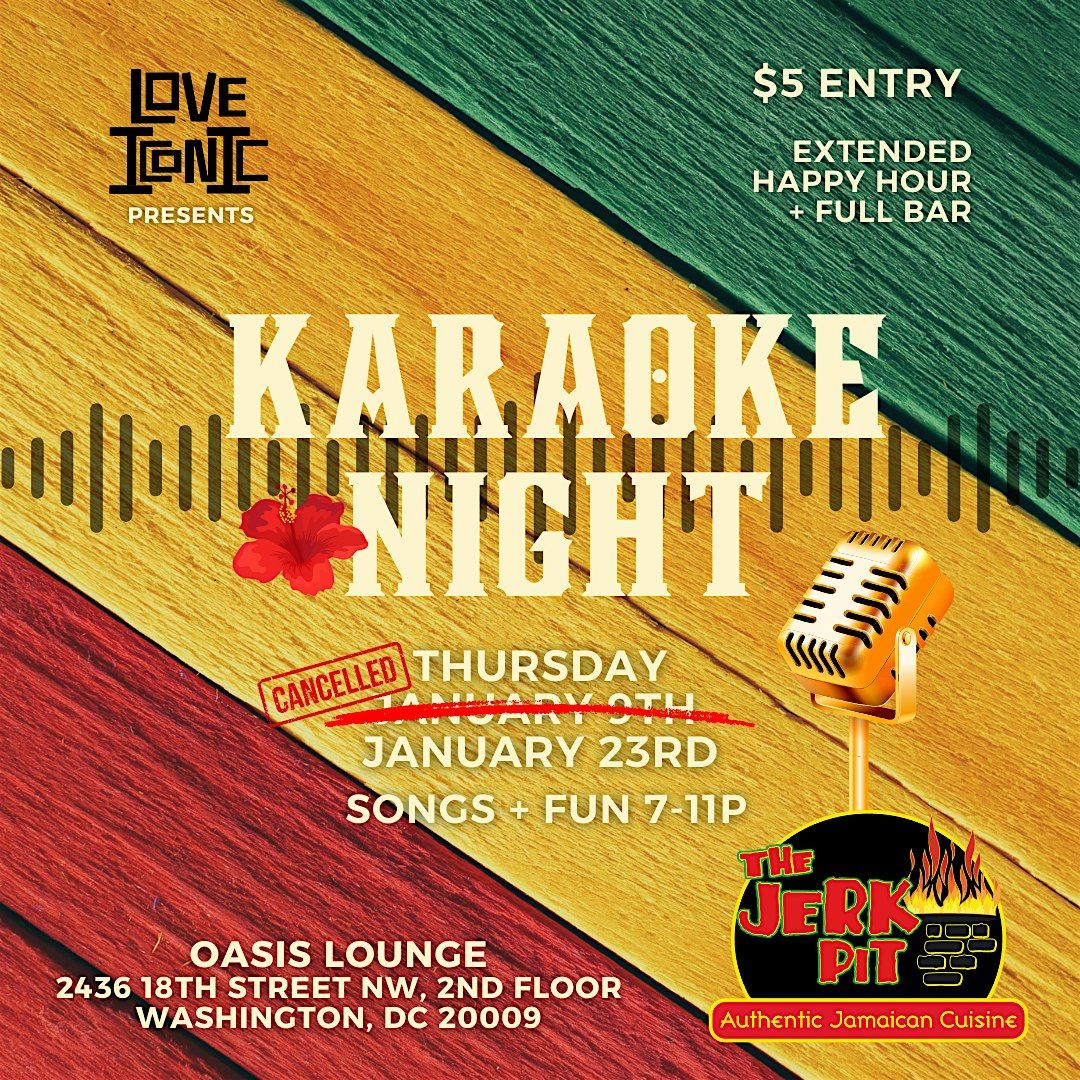 Karaoke Night at The Jerk Pit | Adams Morgan