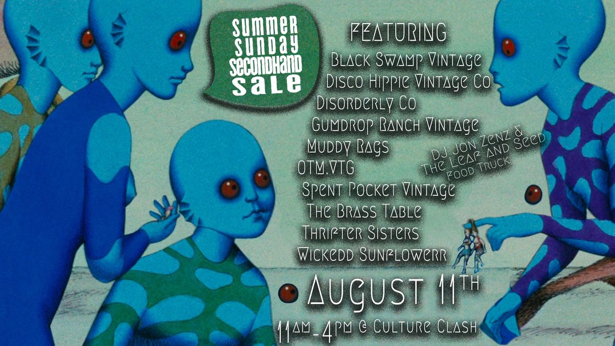 Summer Sunday Secondhand Sale