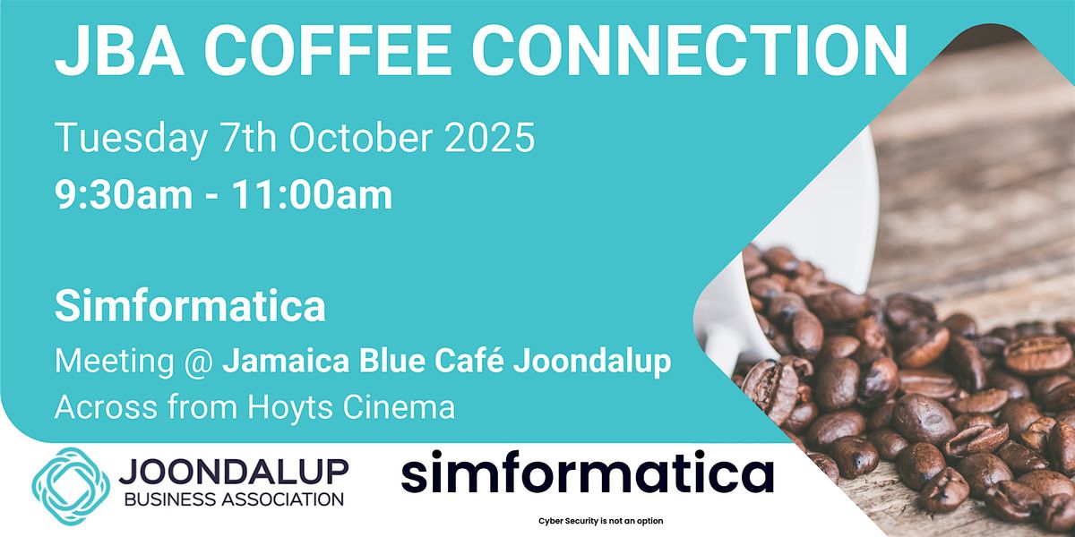 JBA October Coffee Connection - Simformatica