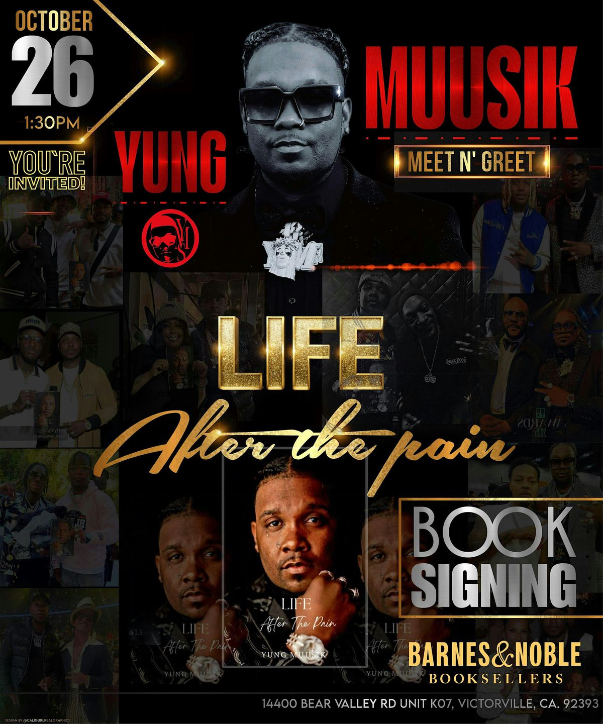 Grammy Nominated Yung Muusik BOOK SIGNING \/Meet&Greet