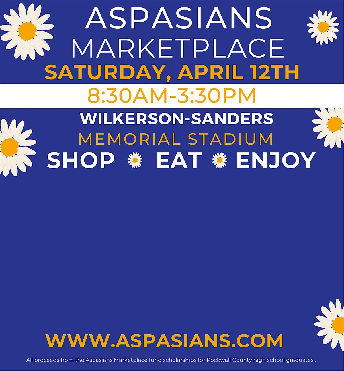 Aspasians Spring Marketplace Shopping Fair