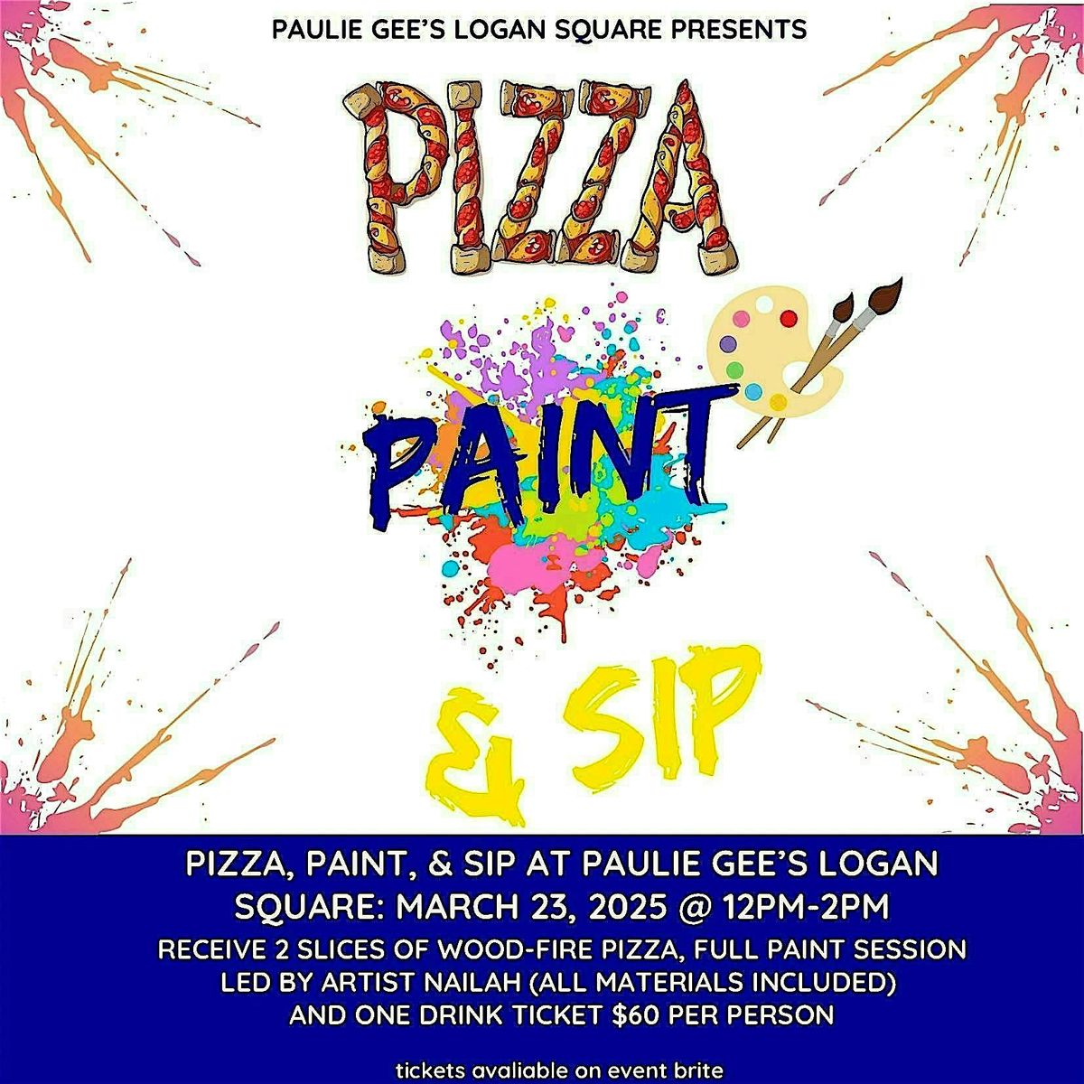 Paulie Gee\u2019s Pizza, Paint, & Sip