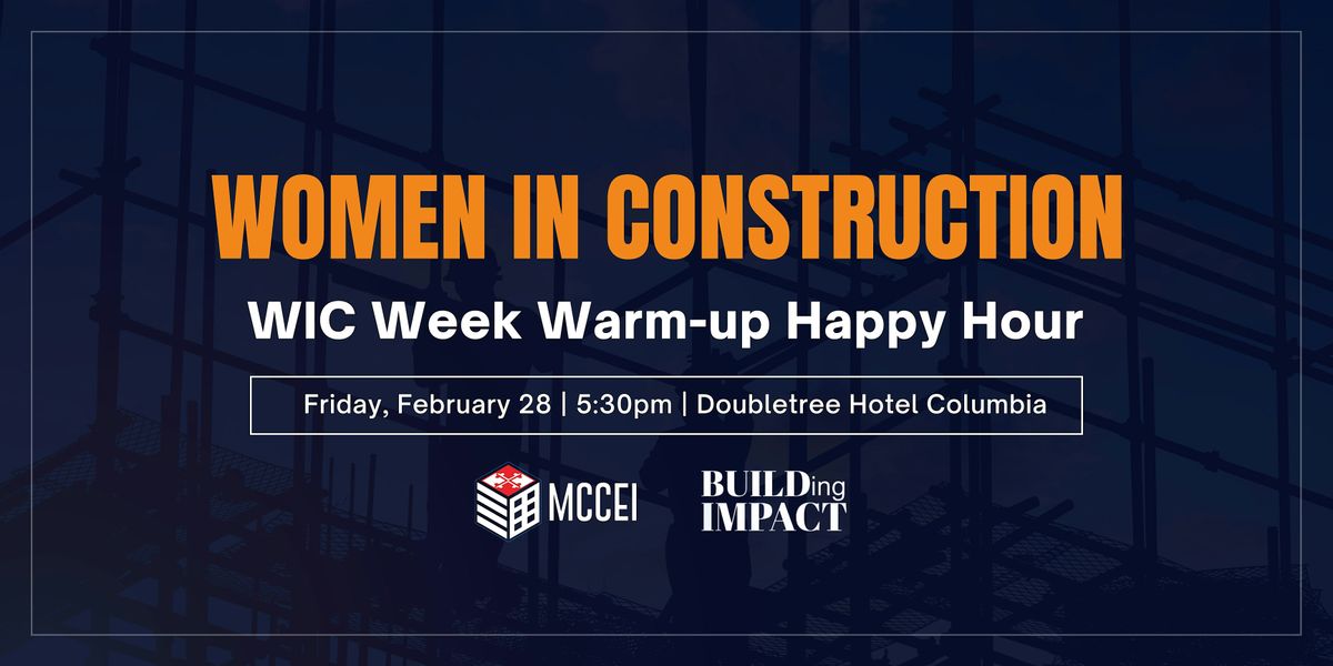 WIC Week Warm-up Happy Hour