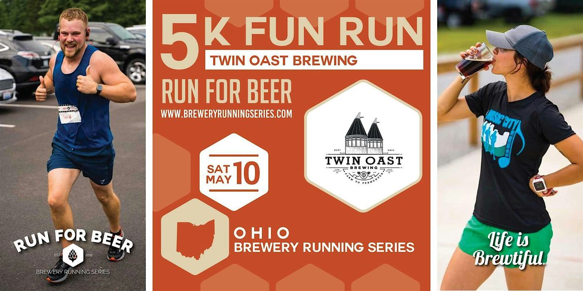 5K Beer Run x Twin Oast Brewing | 2025 Ohio Brewery Running Series