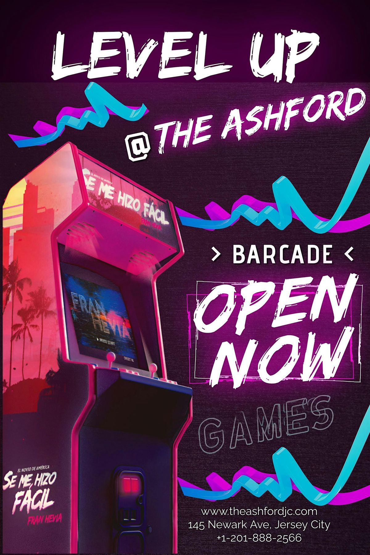 LEVEL UP: BARCADE NIGHTS @ THE ASHFORD