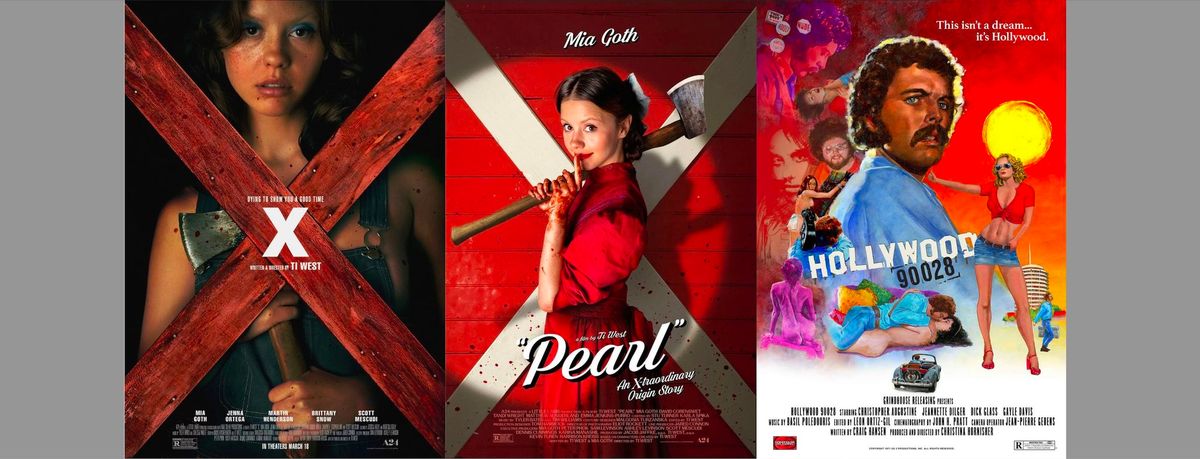 "B-Movies With A-Ideas" Triple Feature: X + PEARL + HOLLYWOOD 90028 w\/ Jeannette Dilger IN PERSON