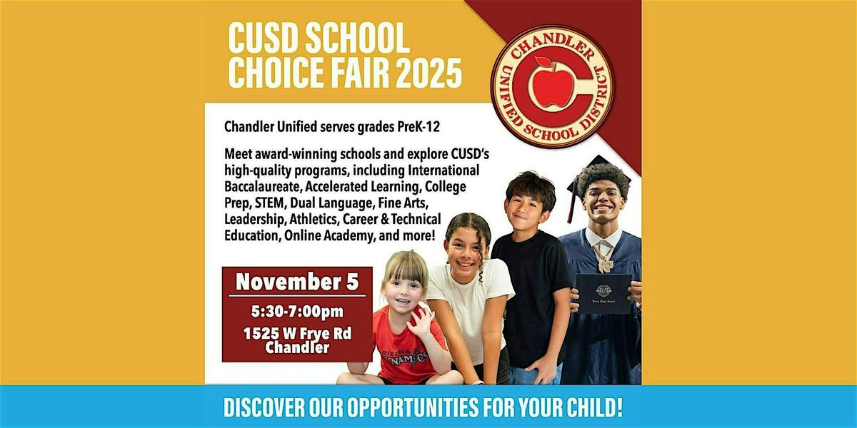 Chandler Unified School District School Choice Fair