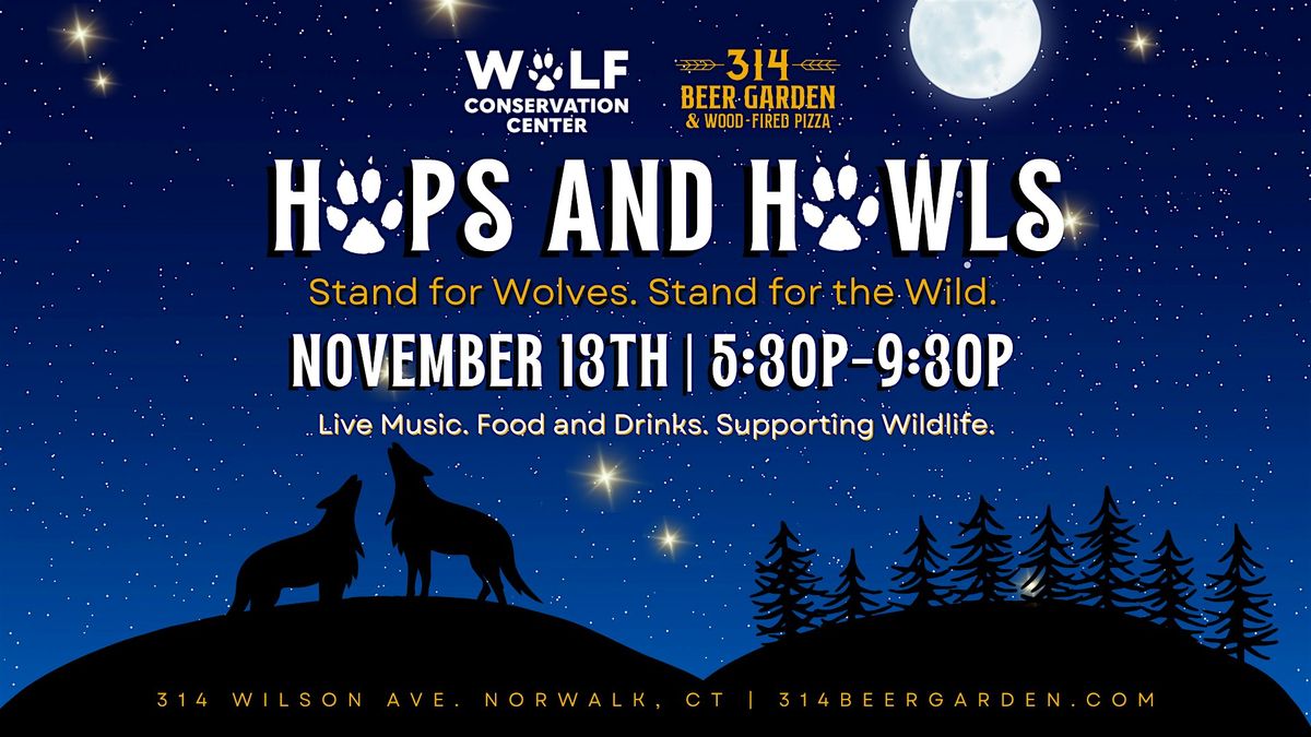 Hops and Howls - a Wolf Conservation Center Fundraiser