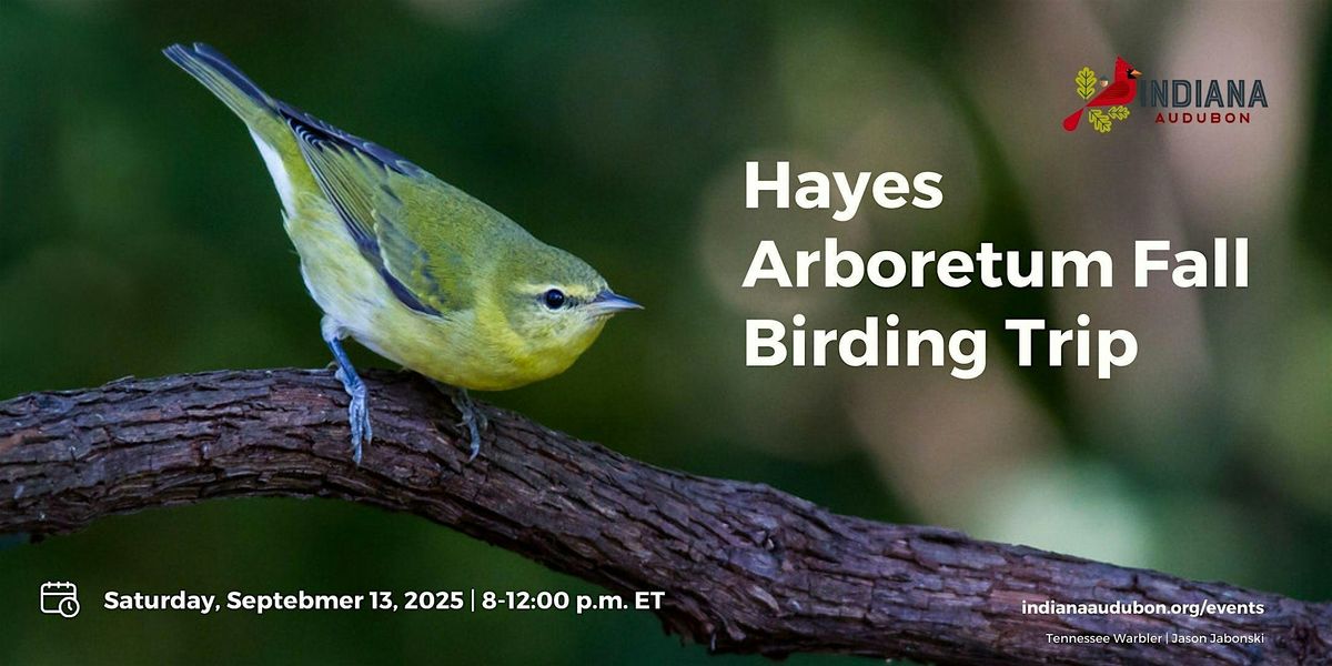 Hayes Arboretum Fall Birding Trip