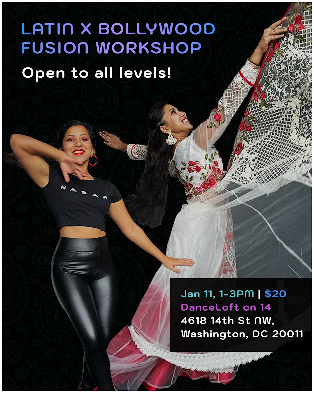 Latin Bollywood Fusion Workshop (1\/11\/2025)