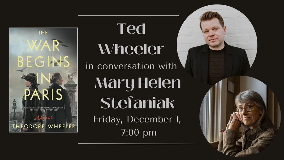 Ted Wheeler in conversation with Mary Helen Stefaniak