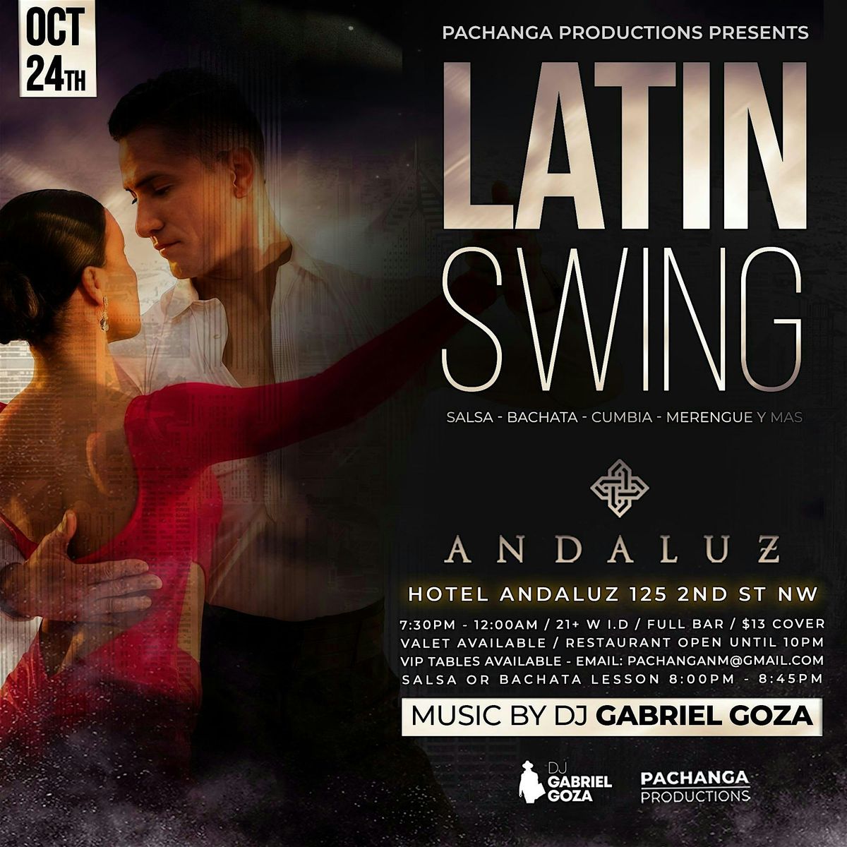 SALSA SWING - RED & BLACK THEMED SALSA & BACHATA  AFFAIR