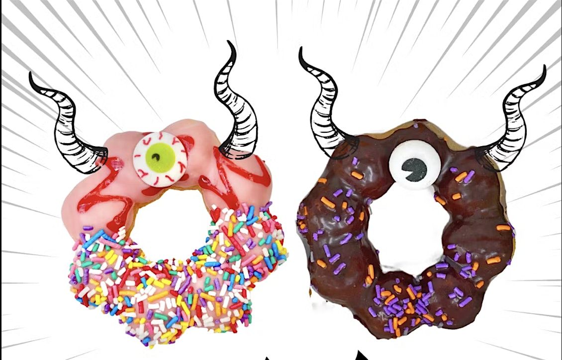 Little Chef's Halloween Donut Decorating with 2d
