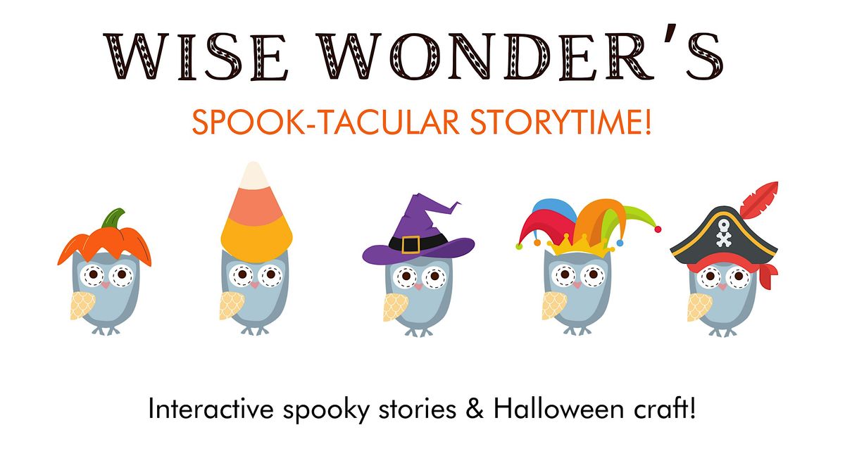 Halloween Storytime at Wise Wonder UWS!