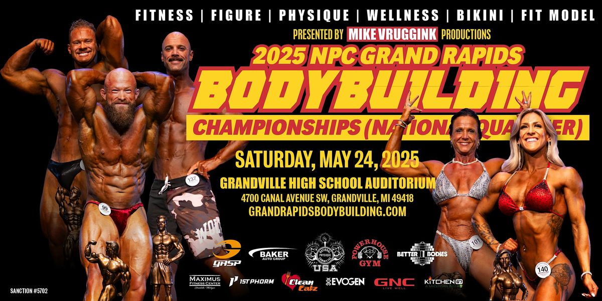 2025 NPC Grand Rapids Bodybuilding Championships (National Qualifier)