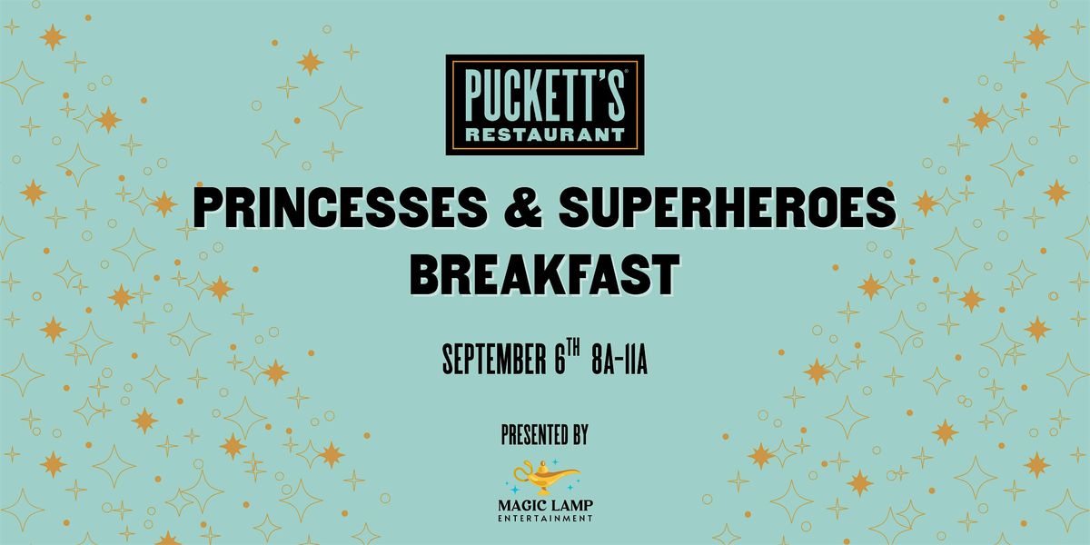 A SUPER, MAGICAL Breakfast - Dine With Your Favorite Heroes & Princesses!