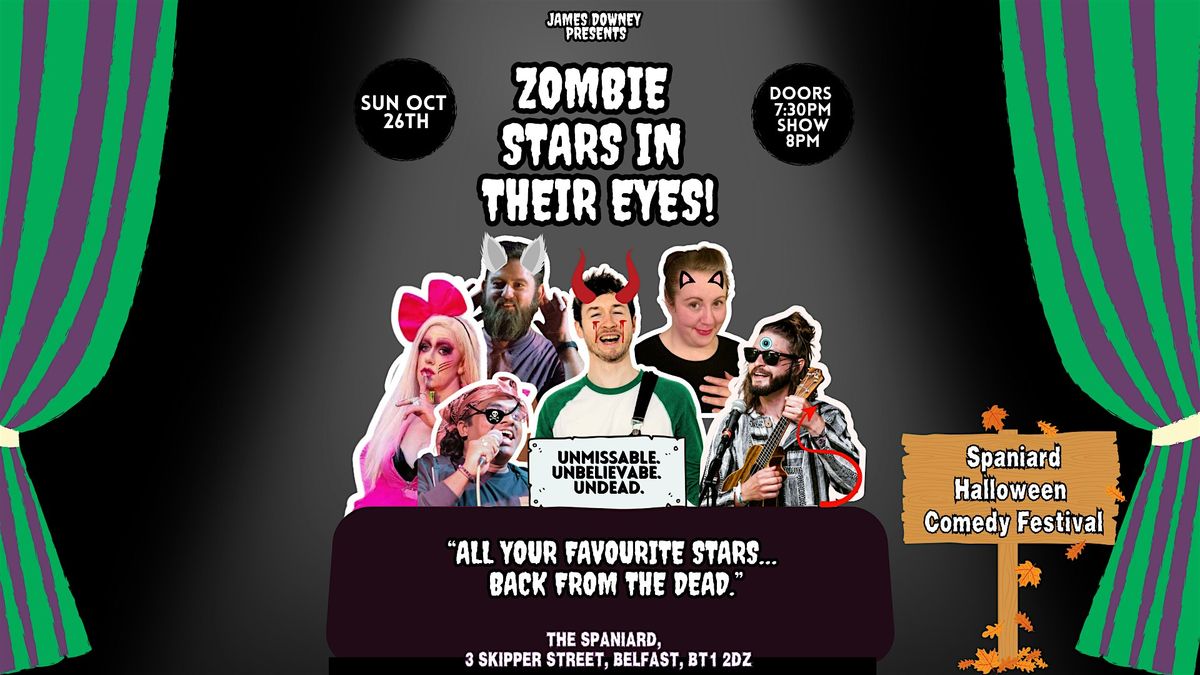 Craic's 90: Comedy Stars in Your Eyes! (Halloween Edition)