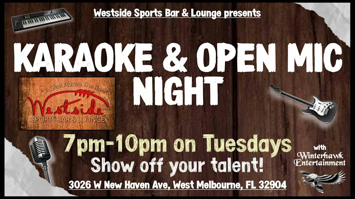 Karaoke & Open Mic Night
