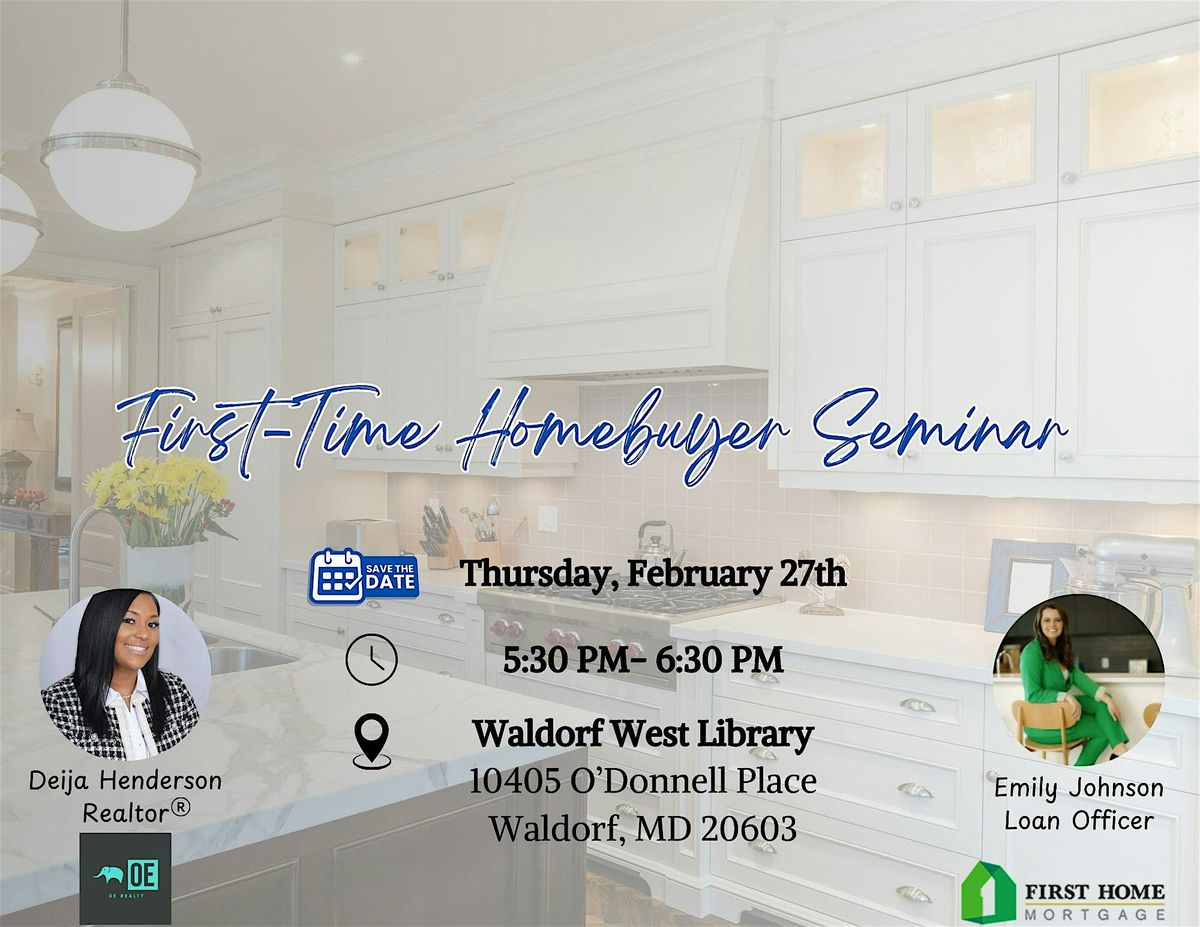 Free First-Time Homebuyer Seminar