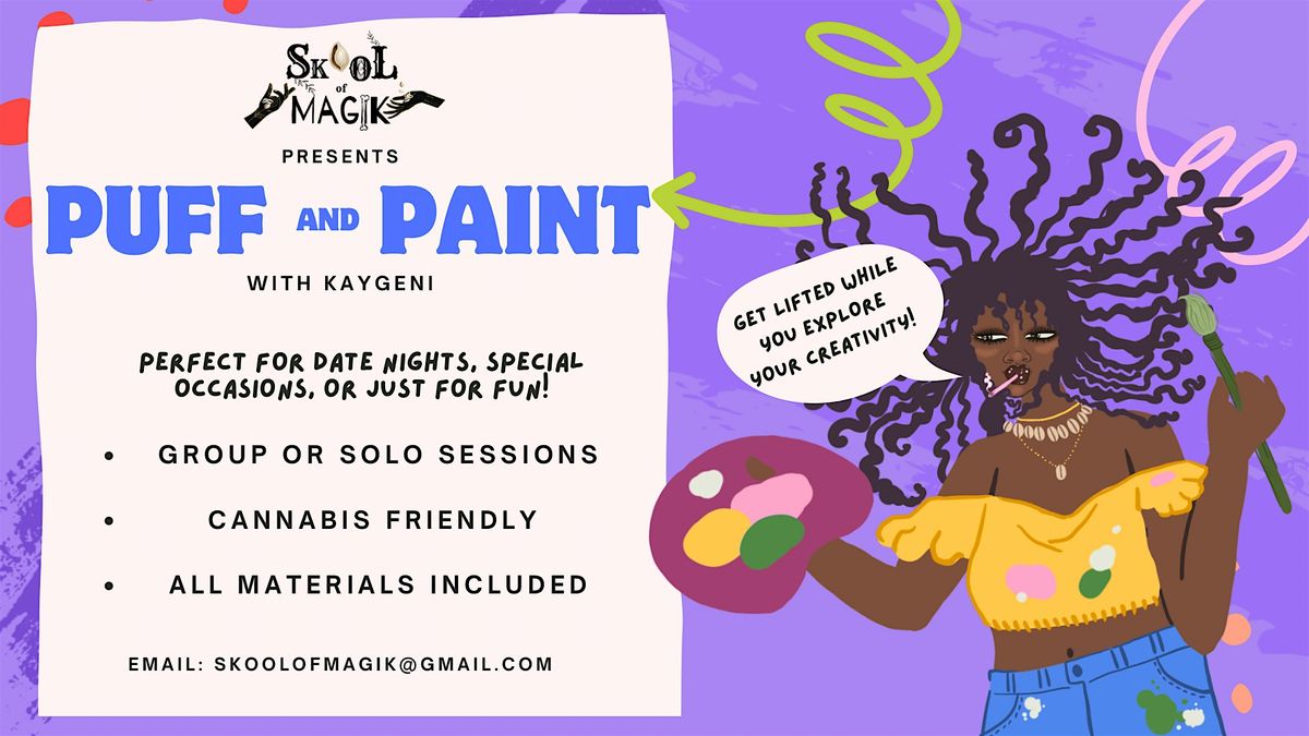 Paint and Puff Portraits