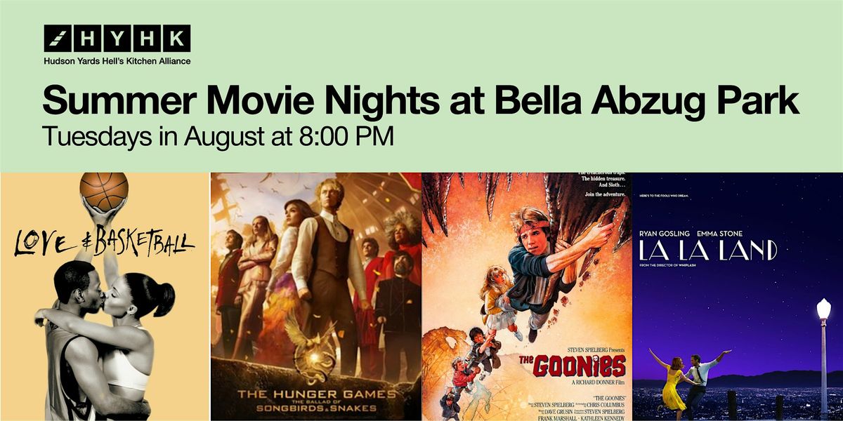 Hunger Games: Ballad of Songbirds and Snakes at Bella Abzug Park