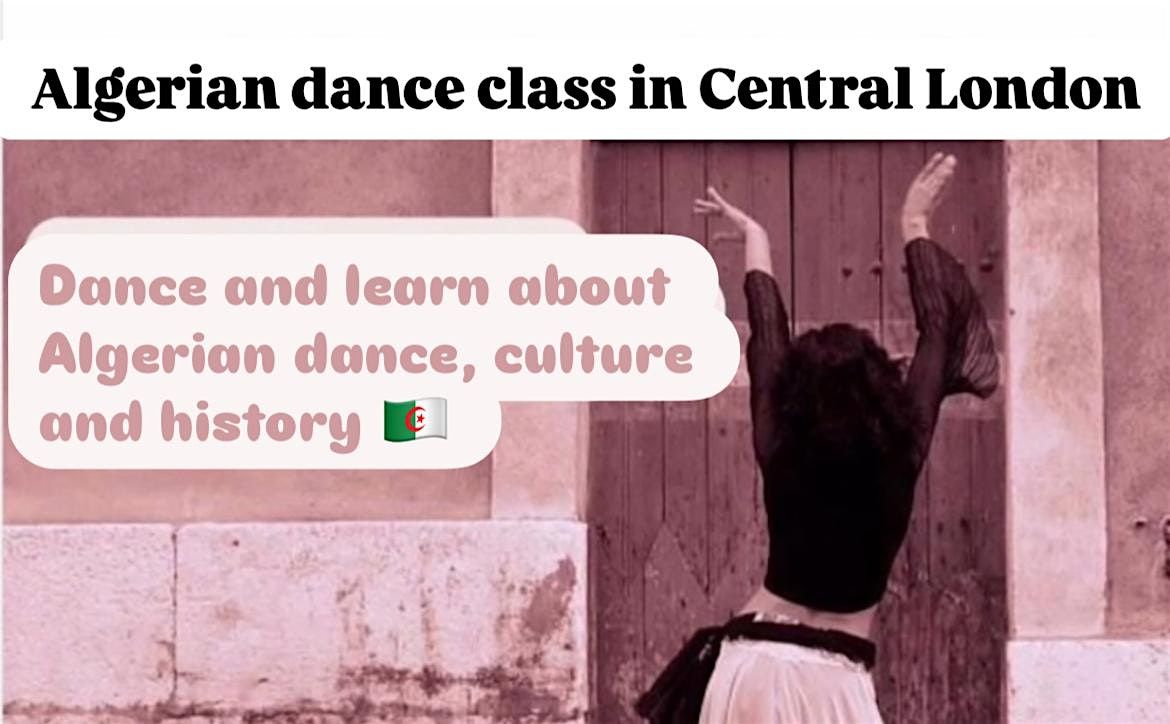 January 2025 - Algerian Ra\u00ef Dance Course - All levels (Saturday Morning)