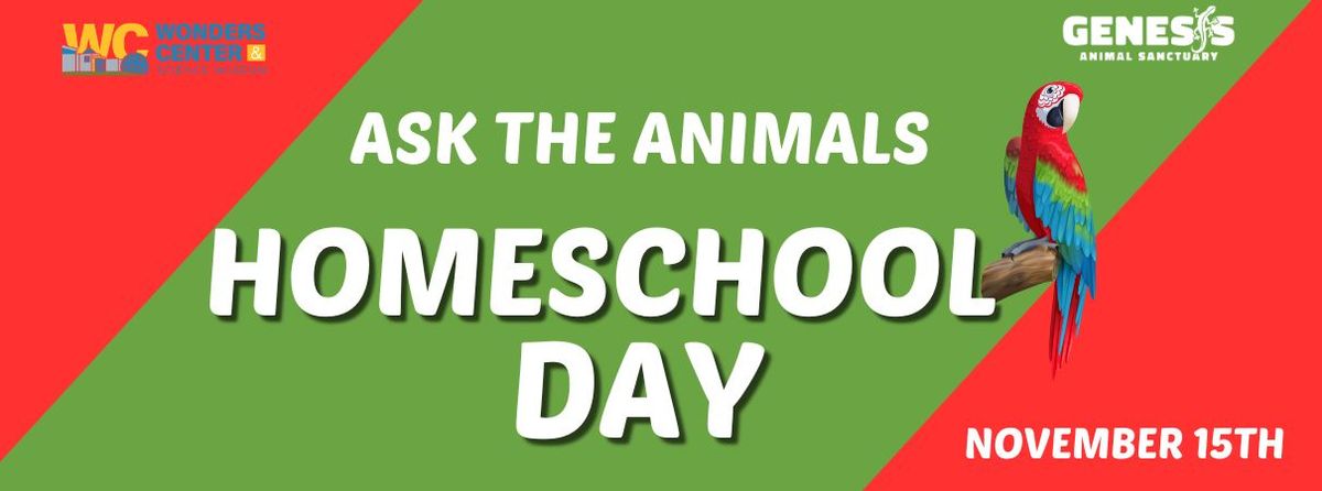 Homeschool Day | Ask the Animals