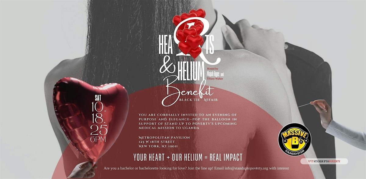 Hearts & Helium Benefit | NYC | Saturday, October 18