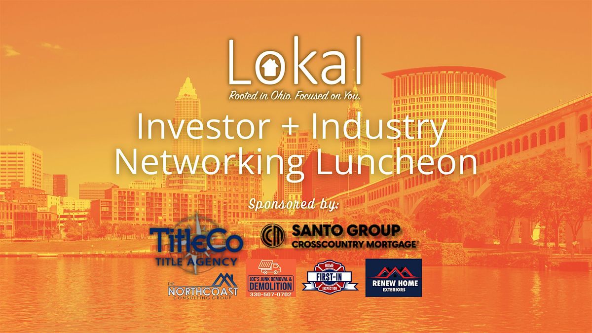 Investor +  Industry Networking Luncheon
