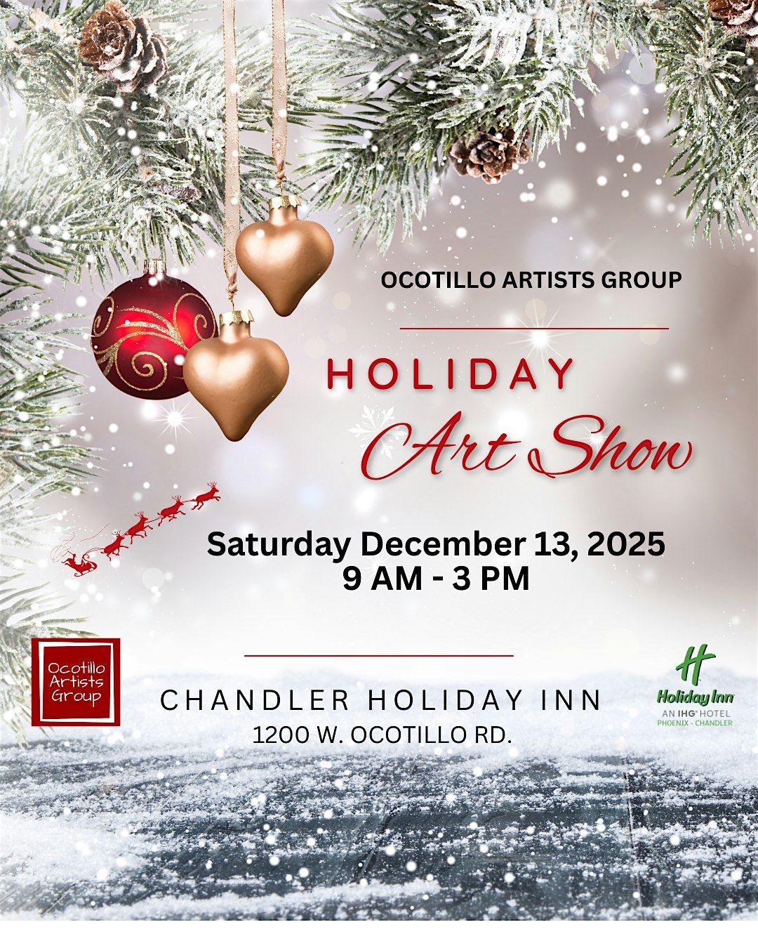 Ocotillo Artists Group Holiday Art Show