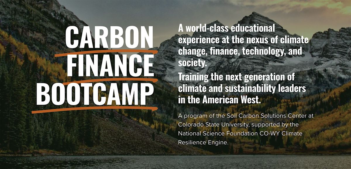 Carbon Finance Bootcamp 2025