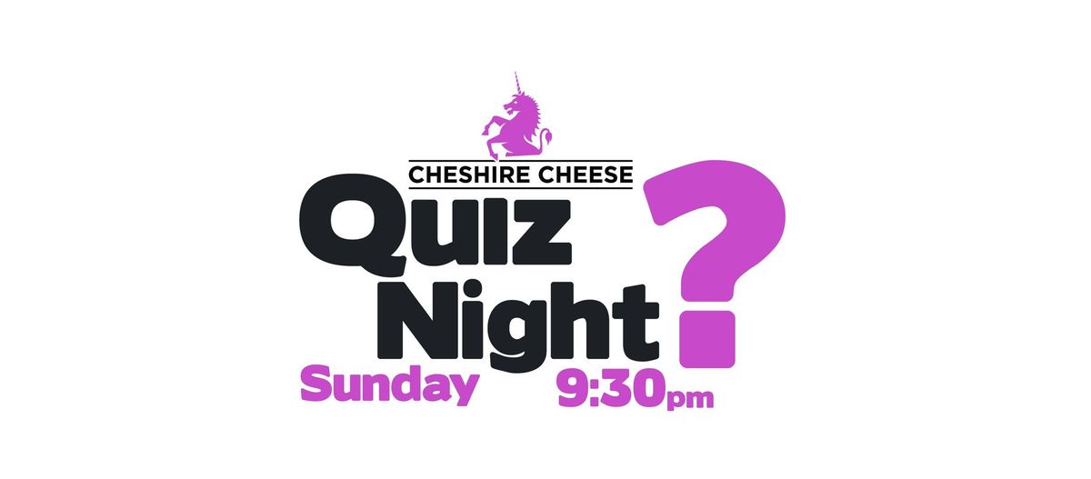 Cheese Quiz Night