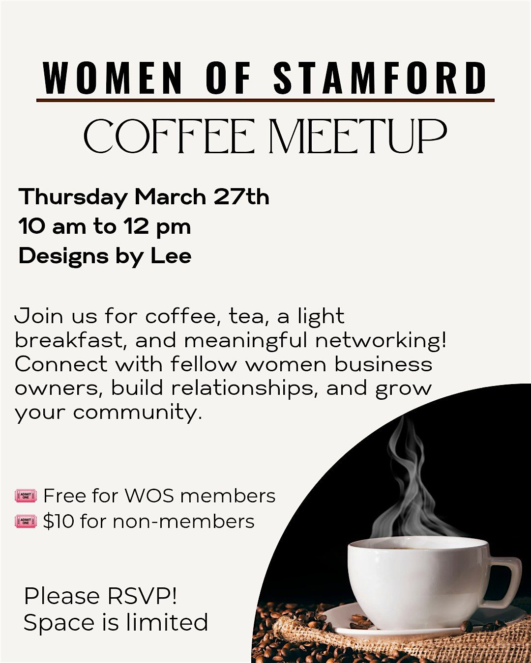 Women of Stamford Coffee Meetup