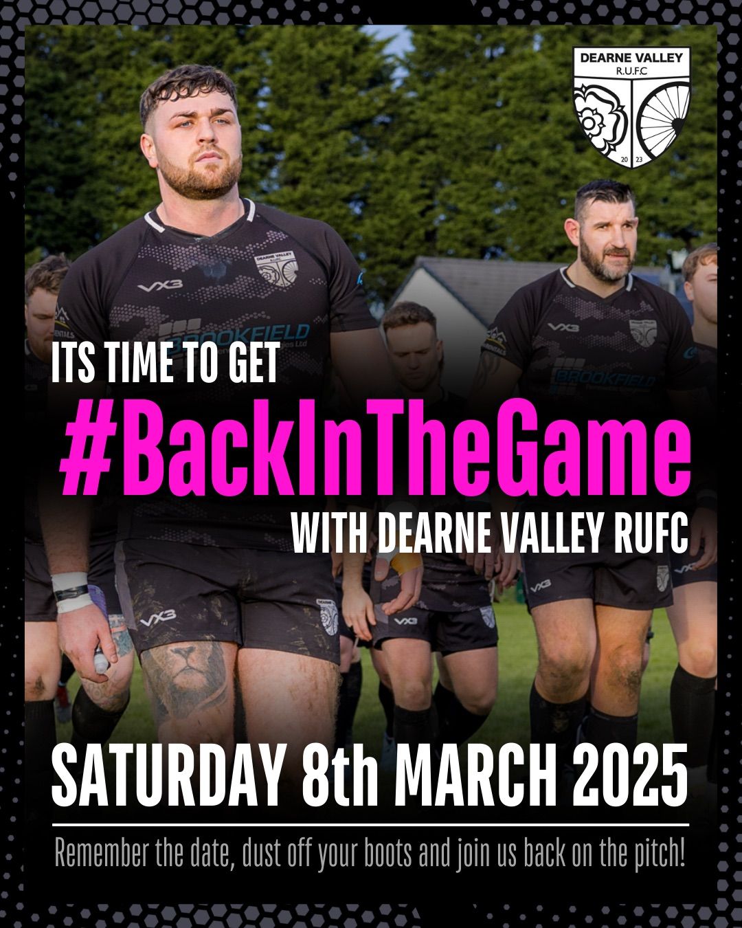 #BackInTheGame at Dearne Valley